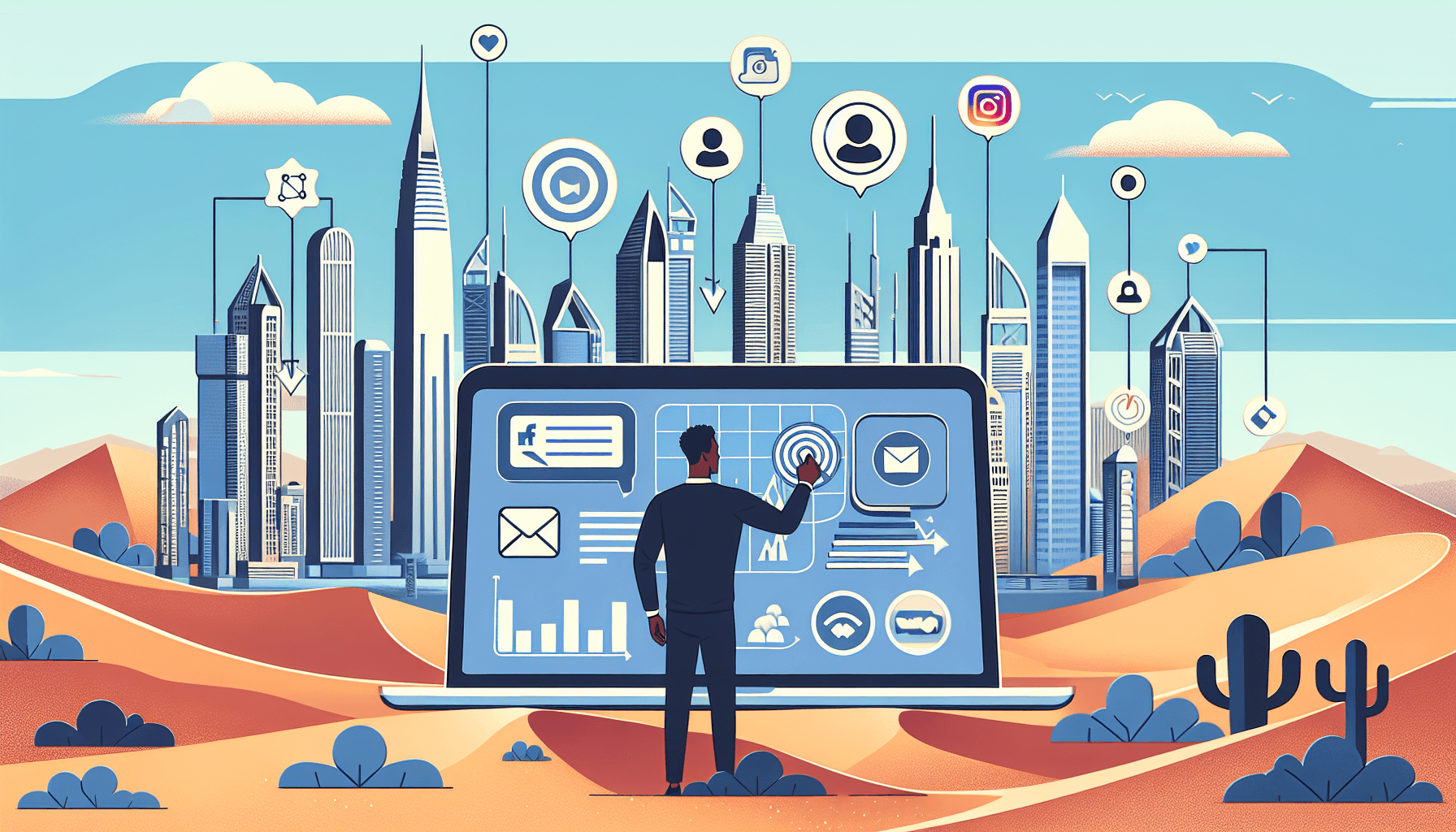 Ошибки таргета для танцев в Аджмане: Кейс ОАЭ 1 обложка для статьи про Воронка продаж в Дубае: Оптимизация продаж в конкурентной среде