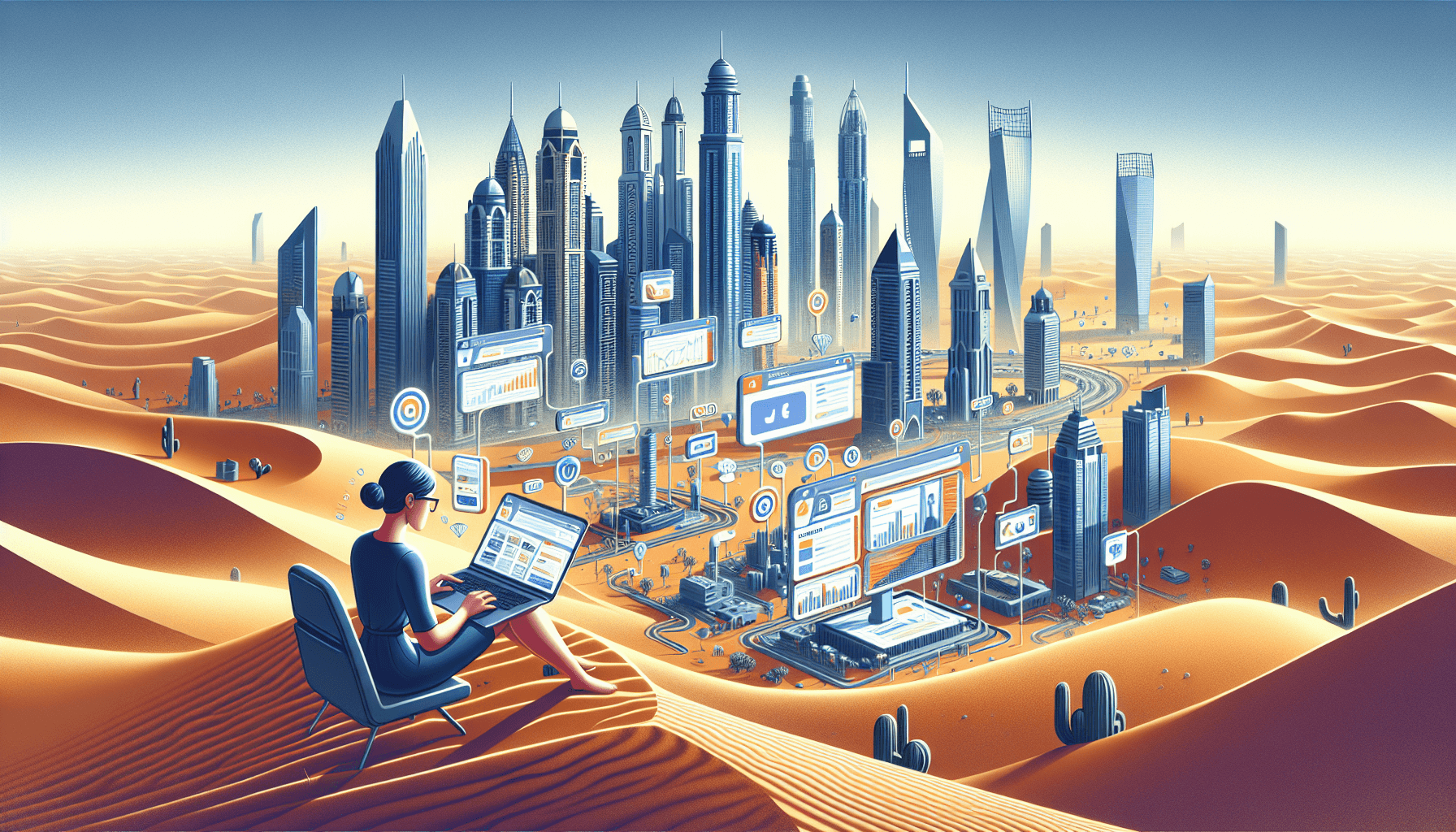 Как зарегистрировать онлайн-бизнес в Дубае: лицензии, зоны и первые шаги 1 обложка для статьи про Как шеф-повару в Дубае привлечь клиентов с помощью таргетинга