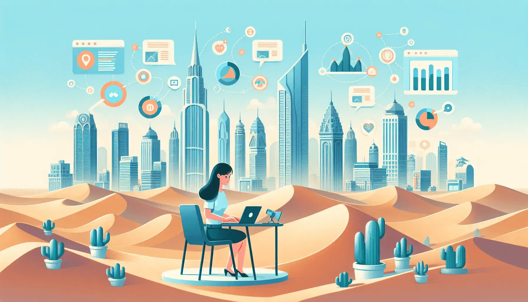 обложка для статьи про Таргетолог в Дубай: Как выбрать специалиста для бизнеса