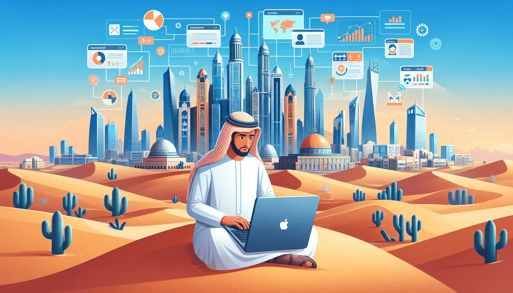 Facebook Ads Producer in Dubai — Full Guide to Meta Advertising in the UAE 1 обложка для статьи про Оптимизация Facebook Ads для успеха бизнеса в Дубае