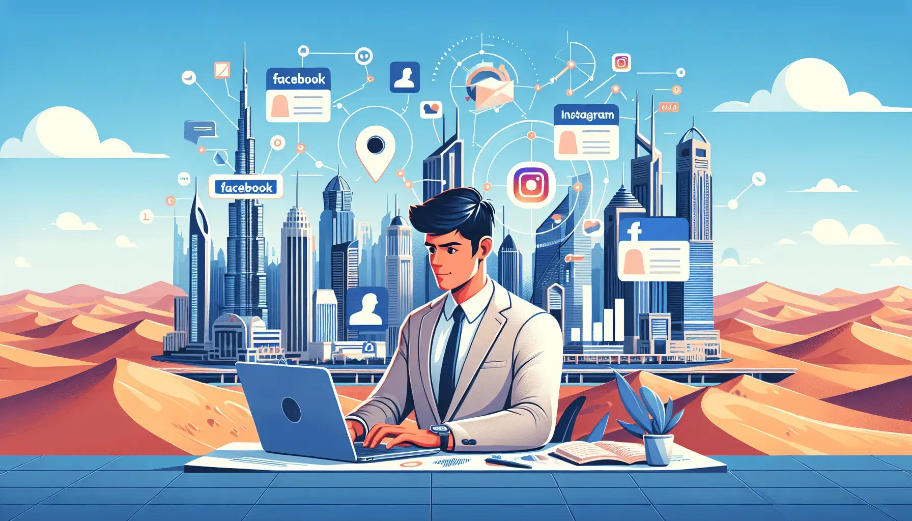 Как запустить Facebook Ads для видеографа в Дубае 1 обложка для статьи про Как запустить Facebook Ads для видеографа в Дубае