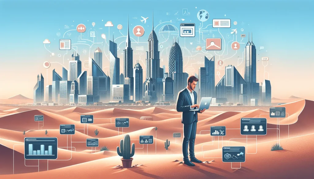 обложка для статьи про Открытие бизнеса в Эмиратах: Полное руководство для стартапов