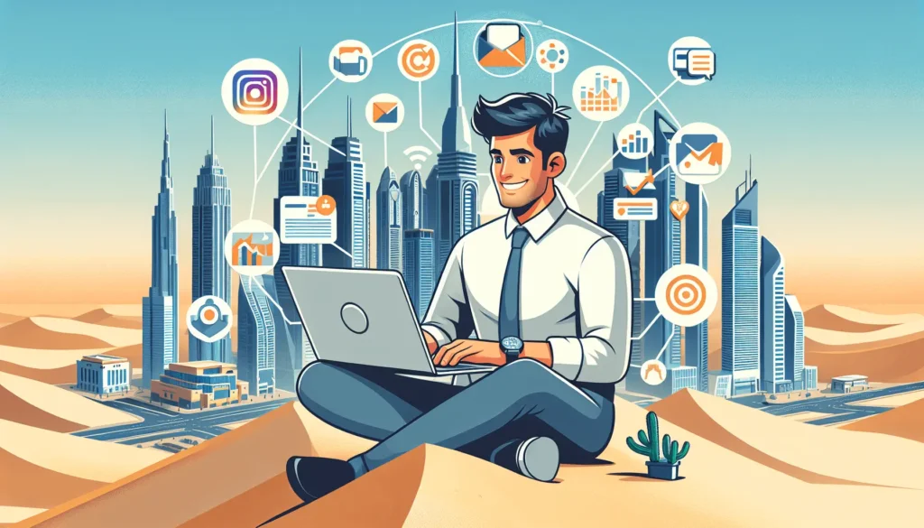 обложка для статьи про SMM Координатор Курсов в Дубае: Привлечение Внимания К Образованию