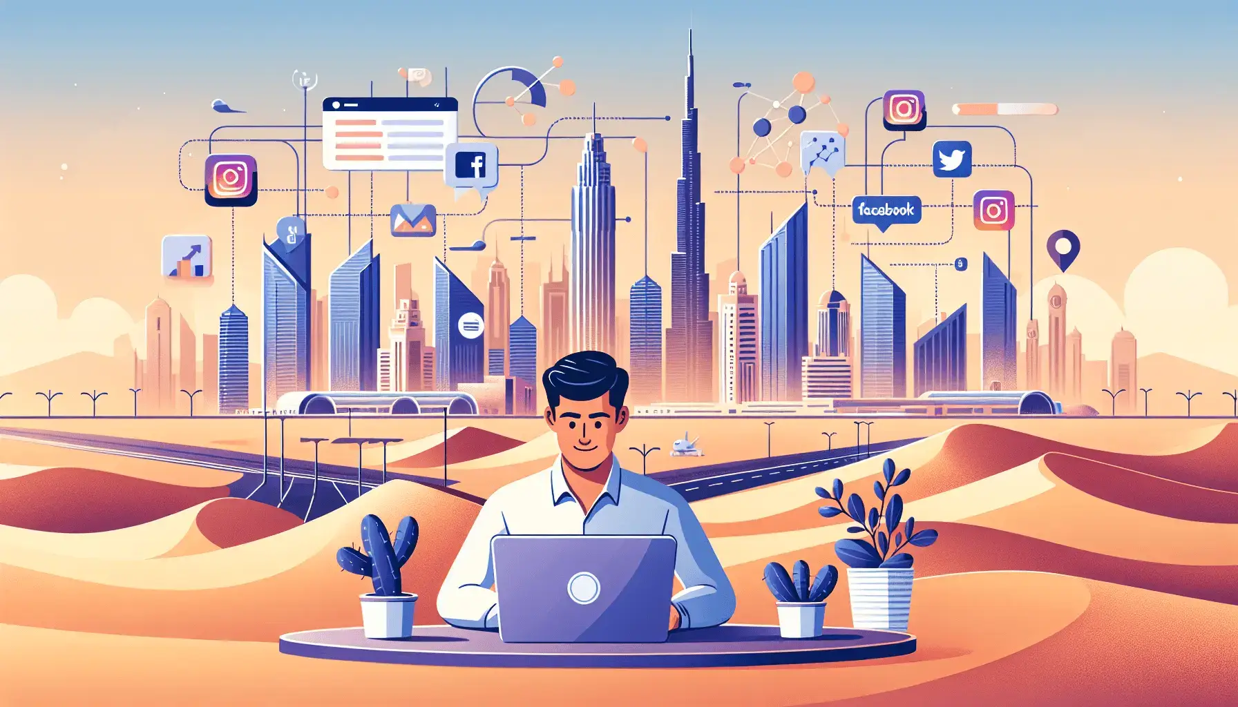 обложка для статьи про Таргетированная реклама для строительных фирм в Дубае