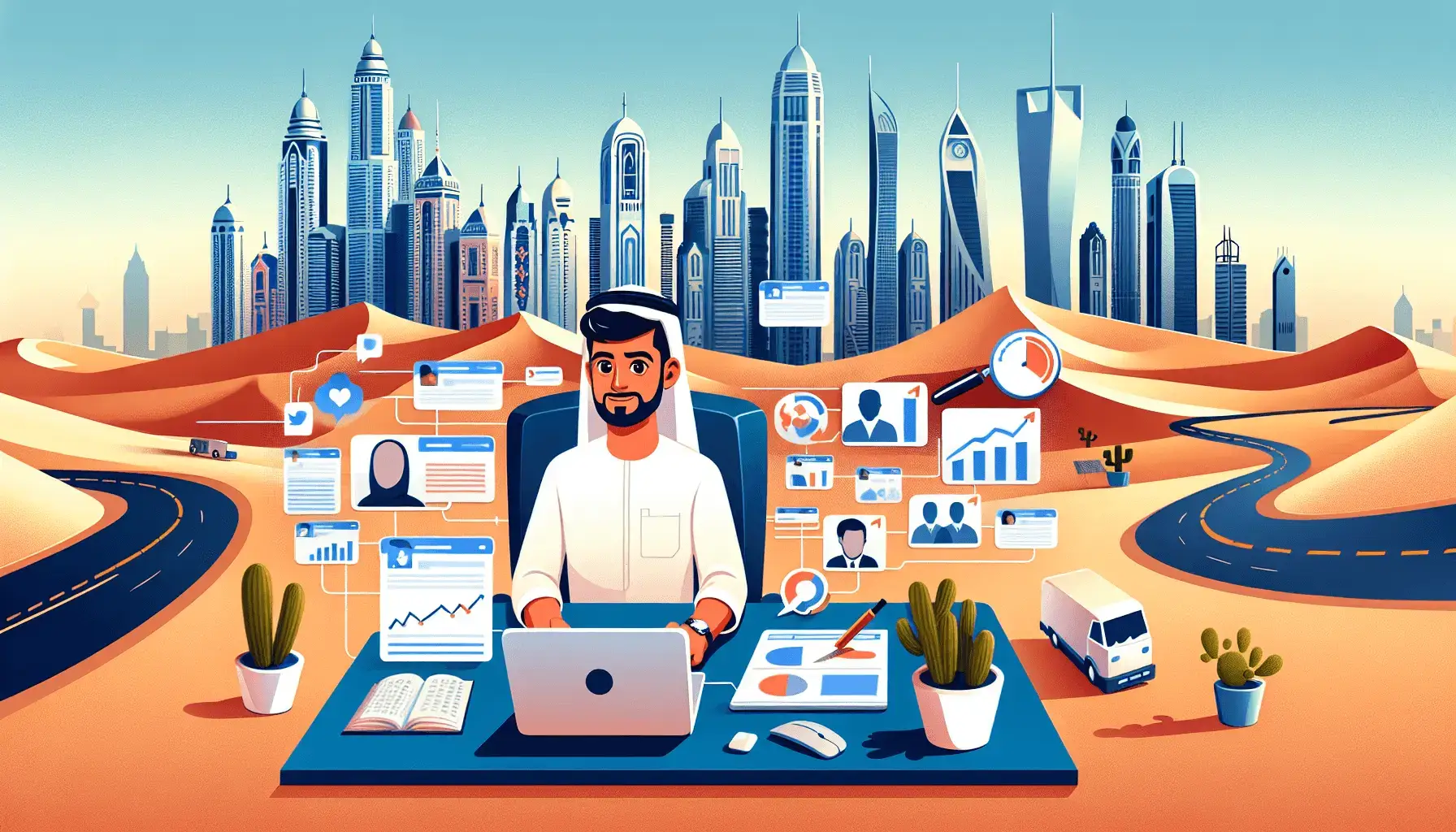 обложка для статьи про Эффективная реклама интернет-магазина в Эмиратах: стратегии и советы