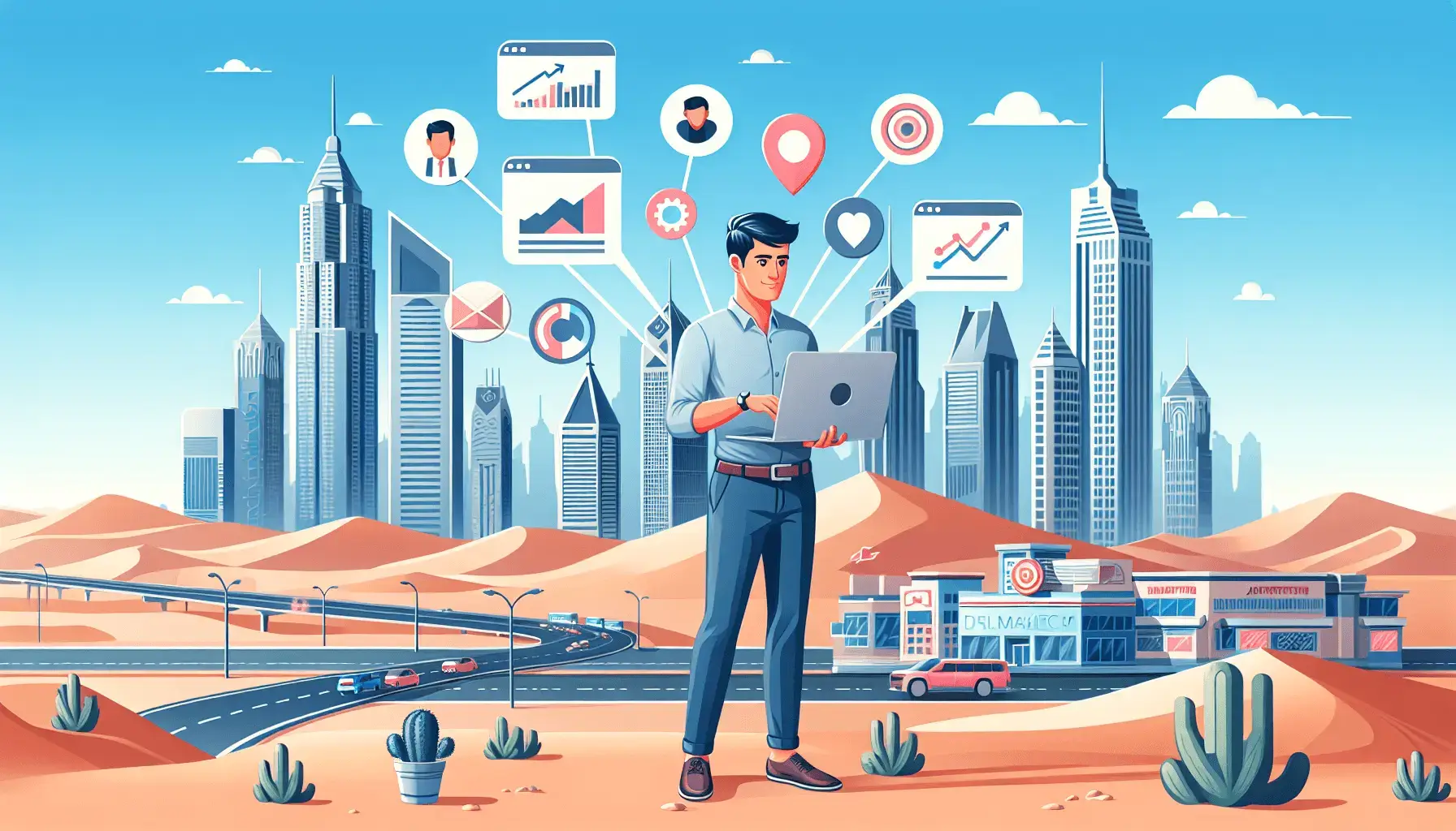 обложка для статьи про Русская реклама в Дубае: Как достичь русскую аудиторию эффективно