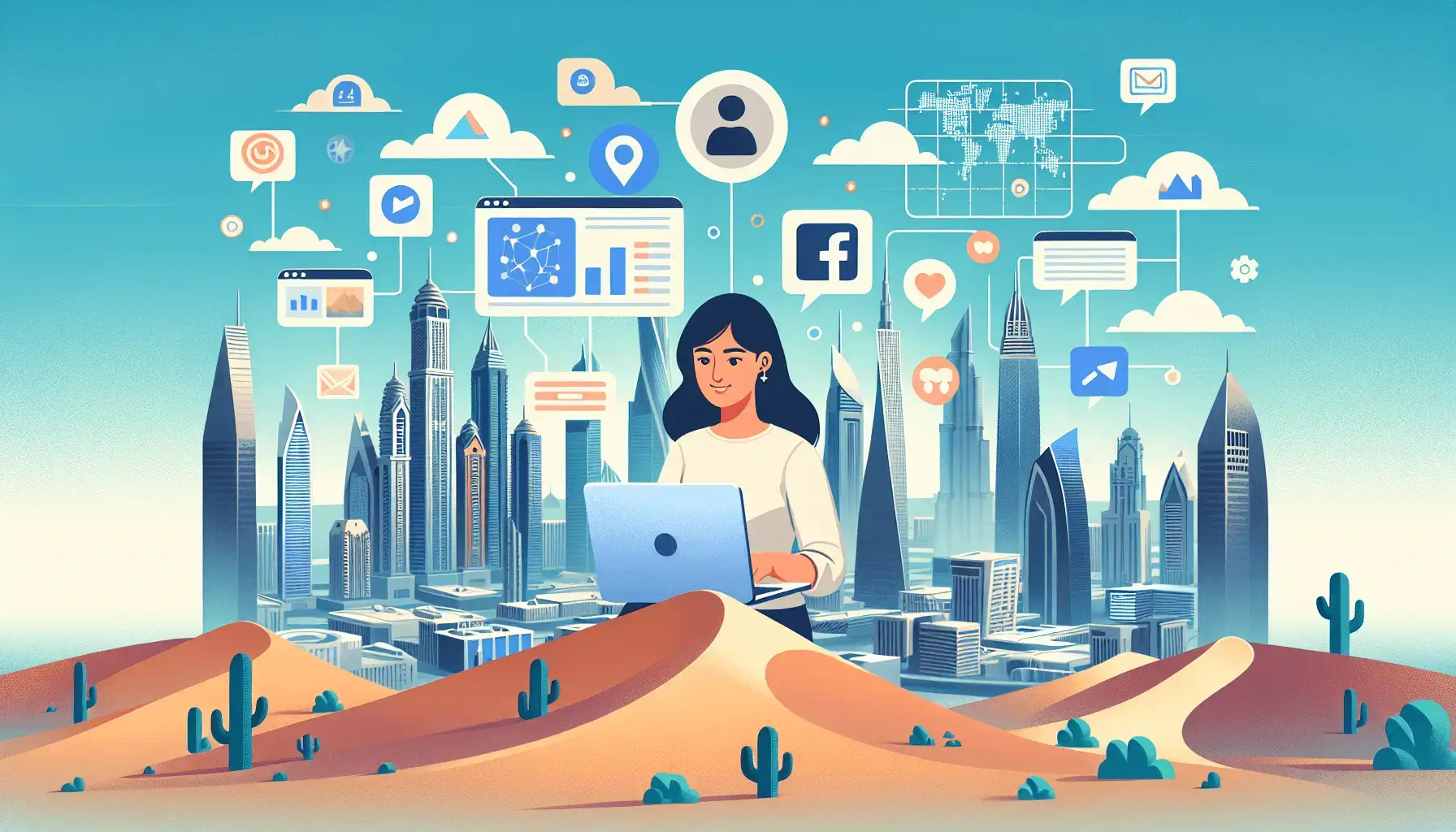 обложка для статьи про Эффективные стратегии рекламы eCommerce в Эмиратах