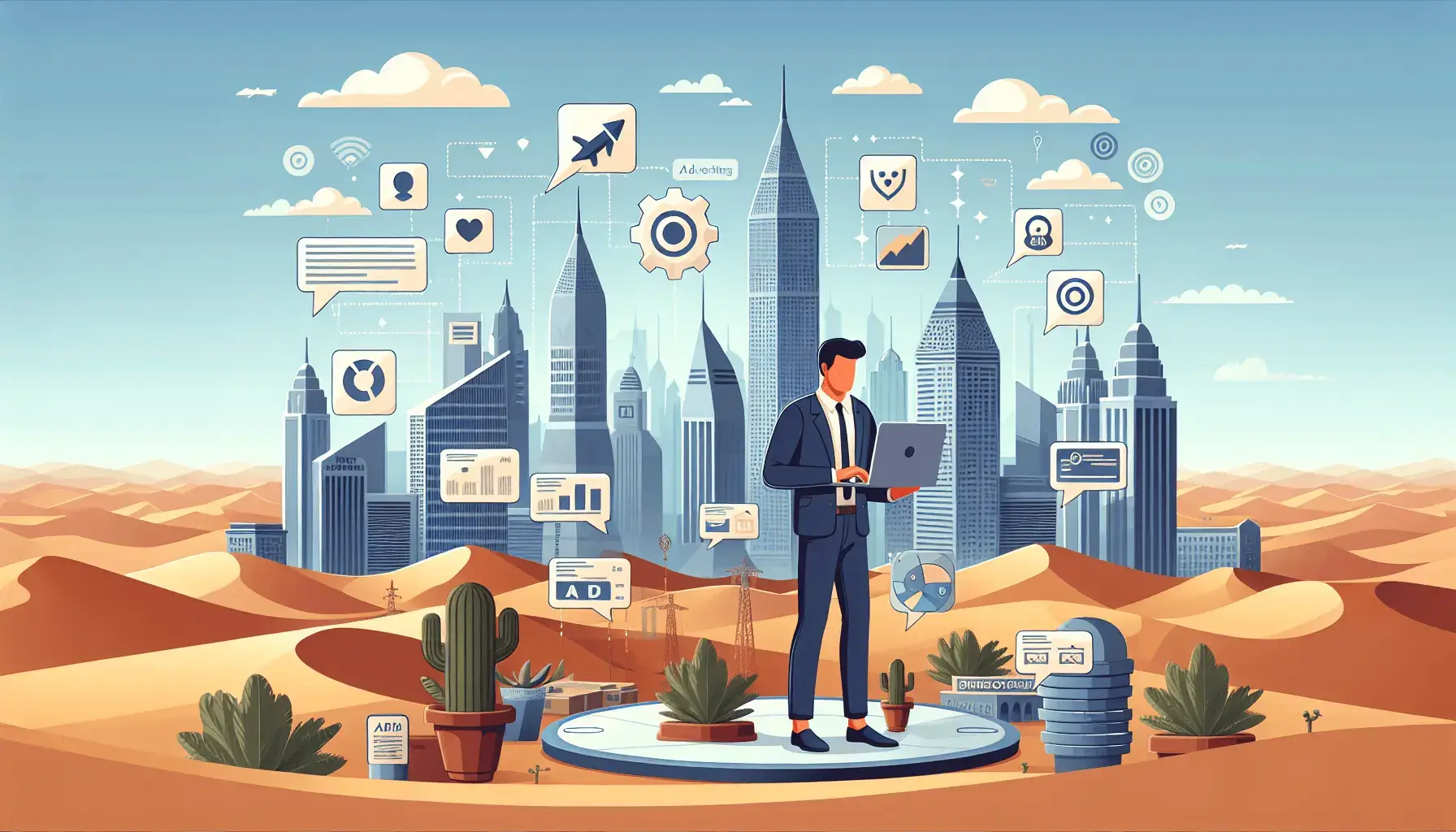 обложка для статьи про Почему стоит обратиться к русскоязычному таргетологу в ОАЭ