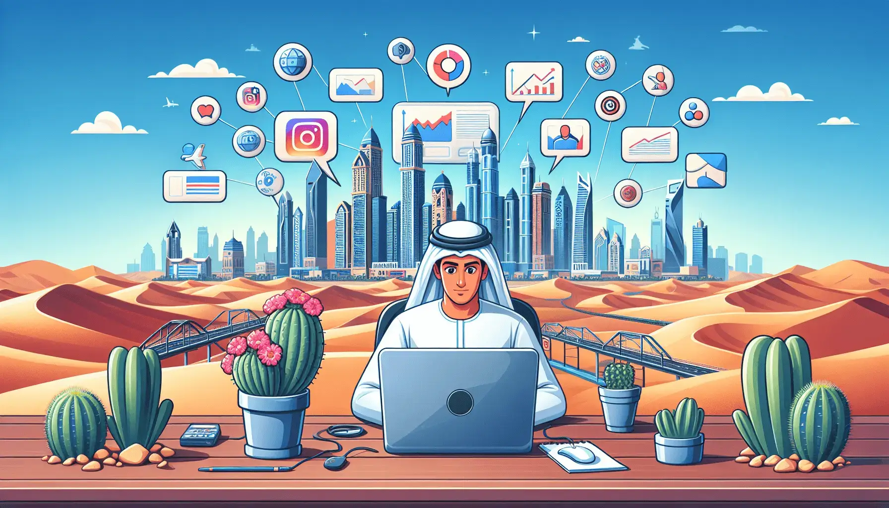 Контекстная реклама интернет-магазина в Дубае — стратегии и настройка 1 обложка для статьи про Контекстная реклама для интернет-магазинов в Дубае: преимущества и стратегии