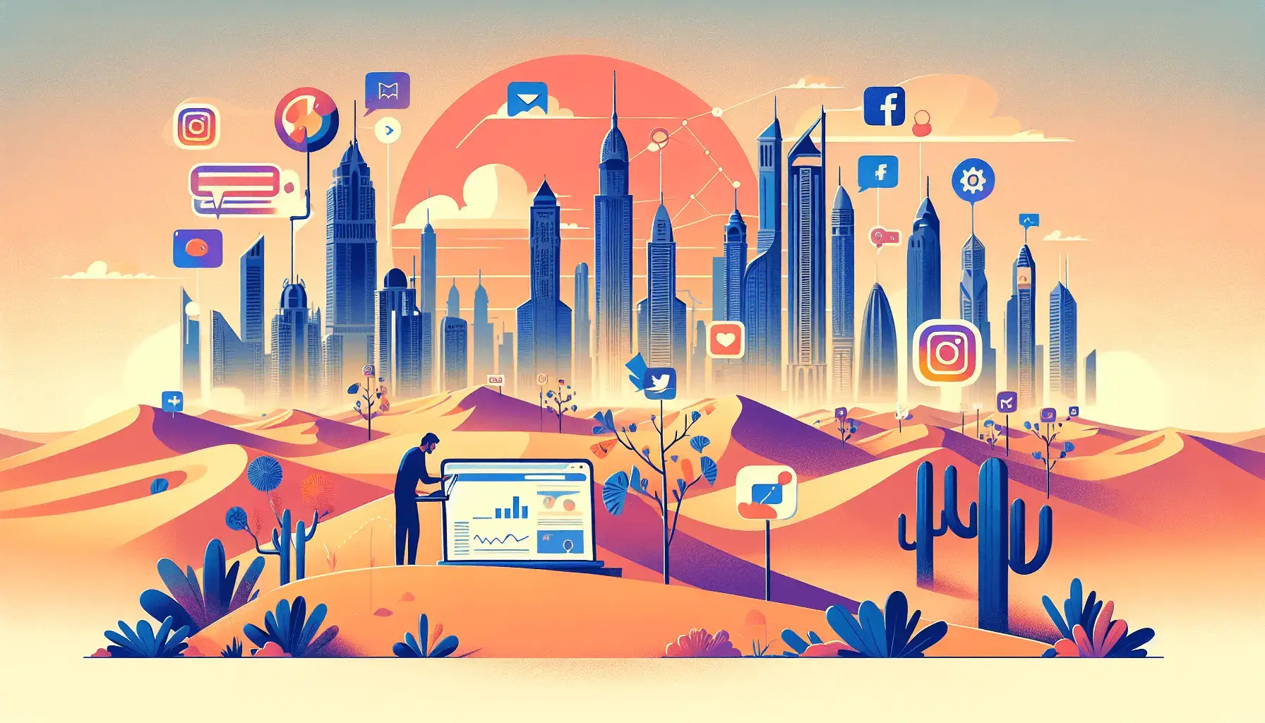 обложка для статьи про Таргетированная реклама в Instagram для интернет-маркетологов в Дубае