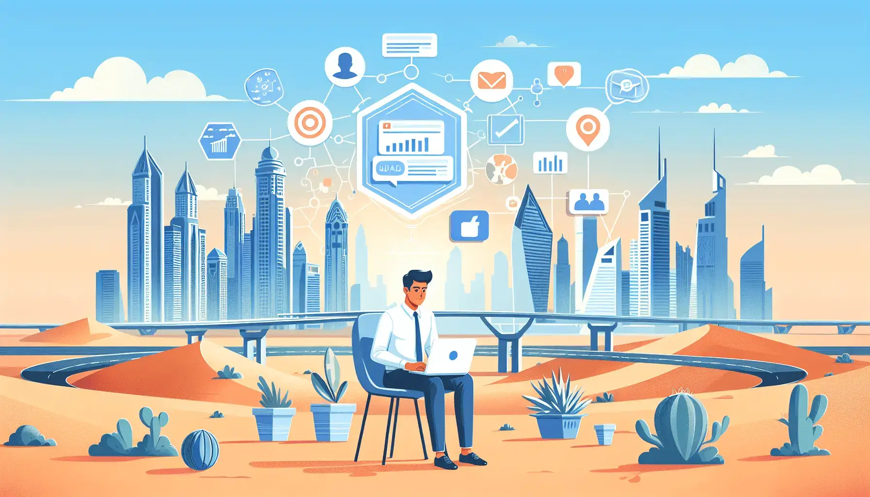 обложка для статьи про Таргетированная реклама в Instagram для отелей в Дубае