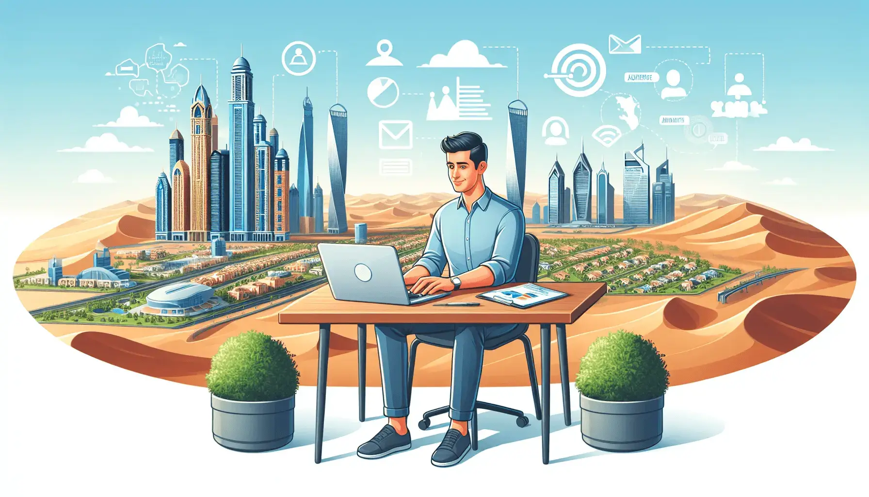 Реклама в Инстаграм и Фейсбук для интернет-магазина в Дубае 1 обложка для статьи про Реклама в Instagram и Facebook для интернет-магазинов в Дубае