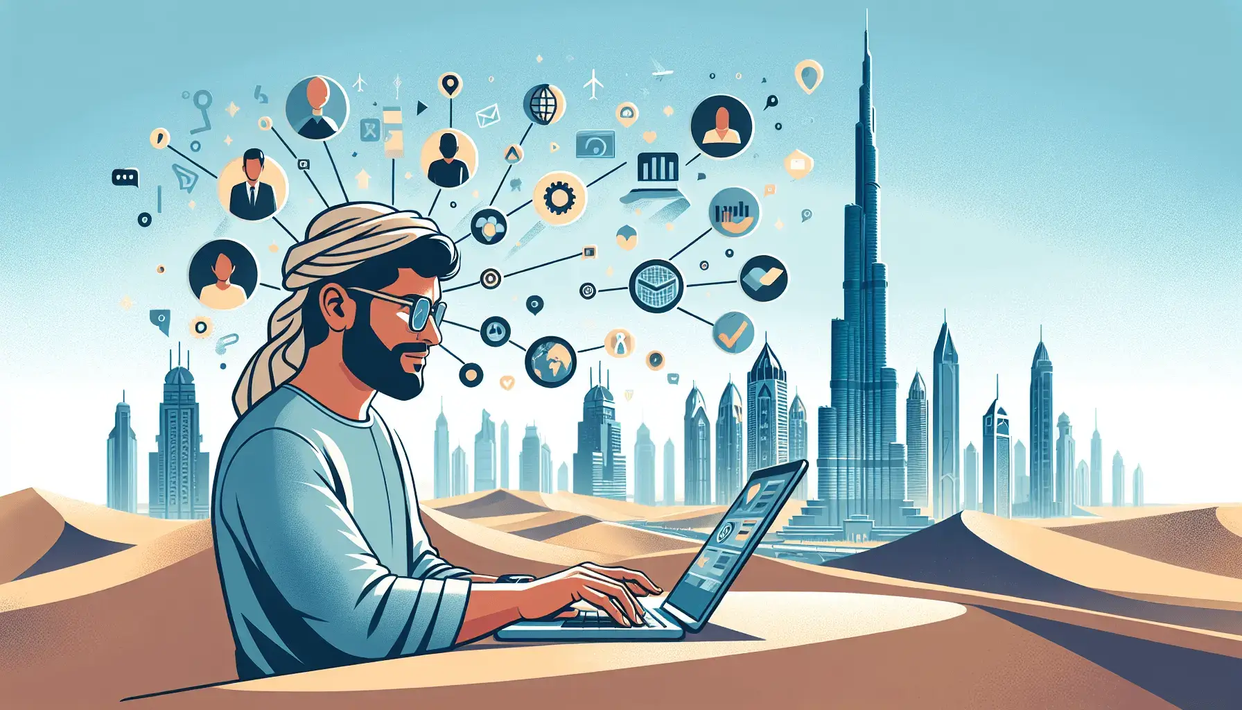 обложка для статьи про Настройка рекламы в Дубае: Успех в условиях конкуренции