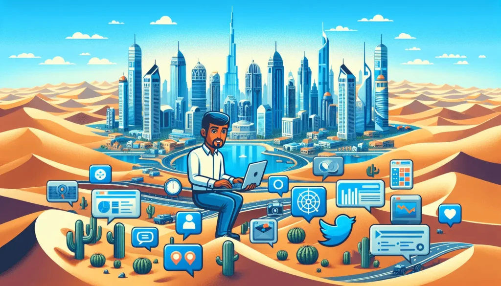 обложка для статьи про Как рассчитать бюджет рекламы в Дубае: пошаговое руководство