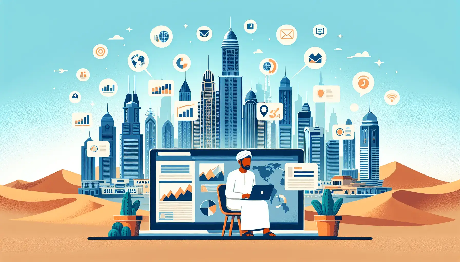 обложка для статьи про Как таргетолог в Дубае может увеличить ваши продажи?