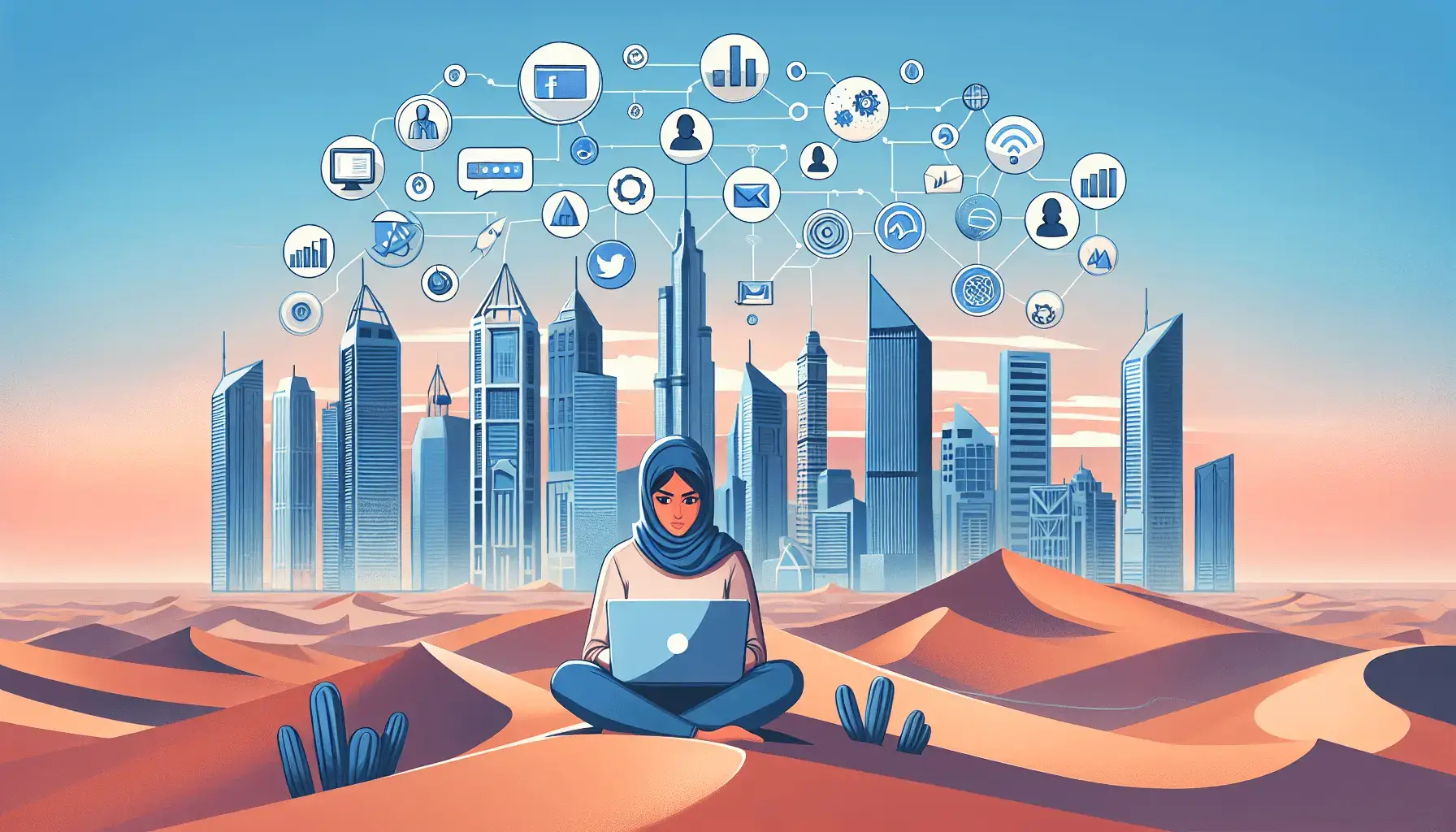 Фейсбук Эдс для блогеров в Дубае: реклама и инфлюенсер-маркетинг в ОАЭ 1 обложка для статьи про Эффективные стратегии Facebook Ads для блогеров в Дубае