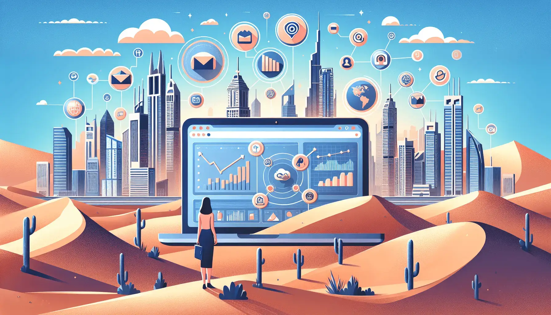 обложка для статьи про Таргетолог в Дубае: Как он помогает бизнесу расти