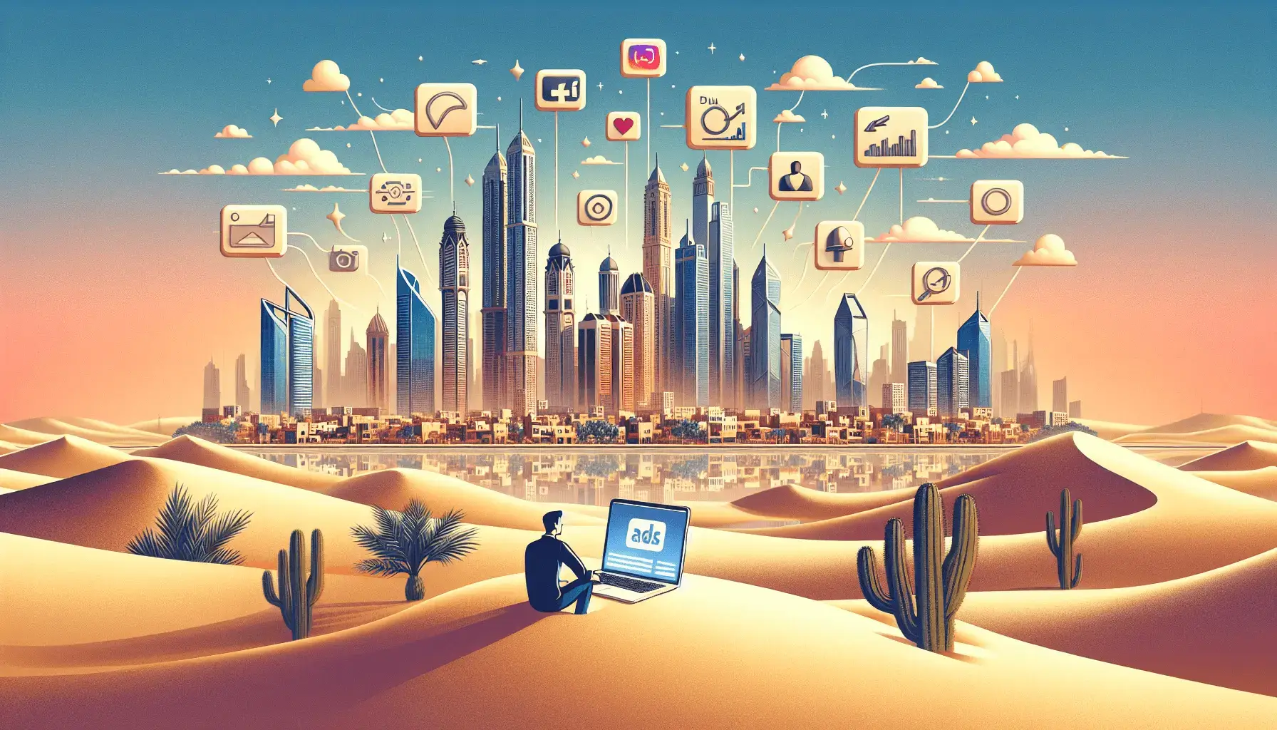 обложка для статьи про Таргетированная реклама в Instagram для салонов красоты в Дубае