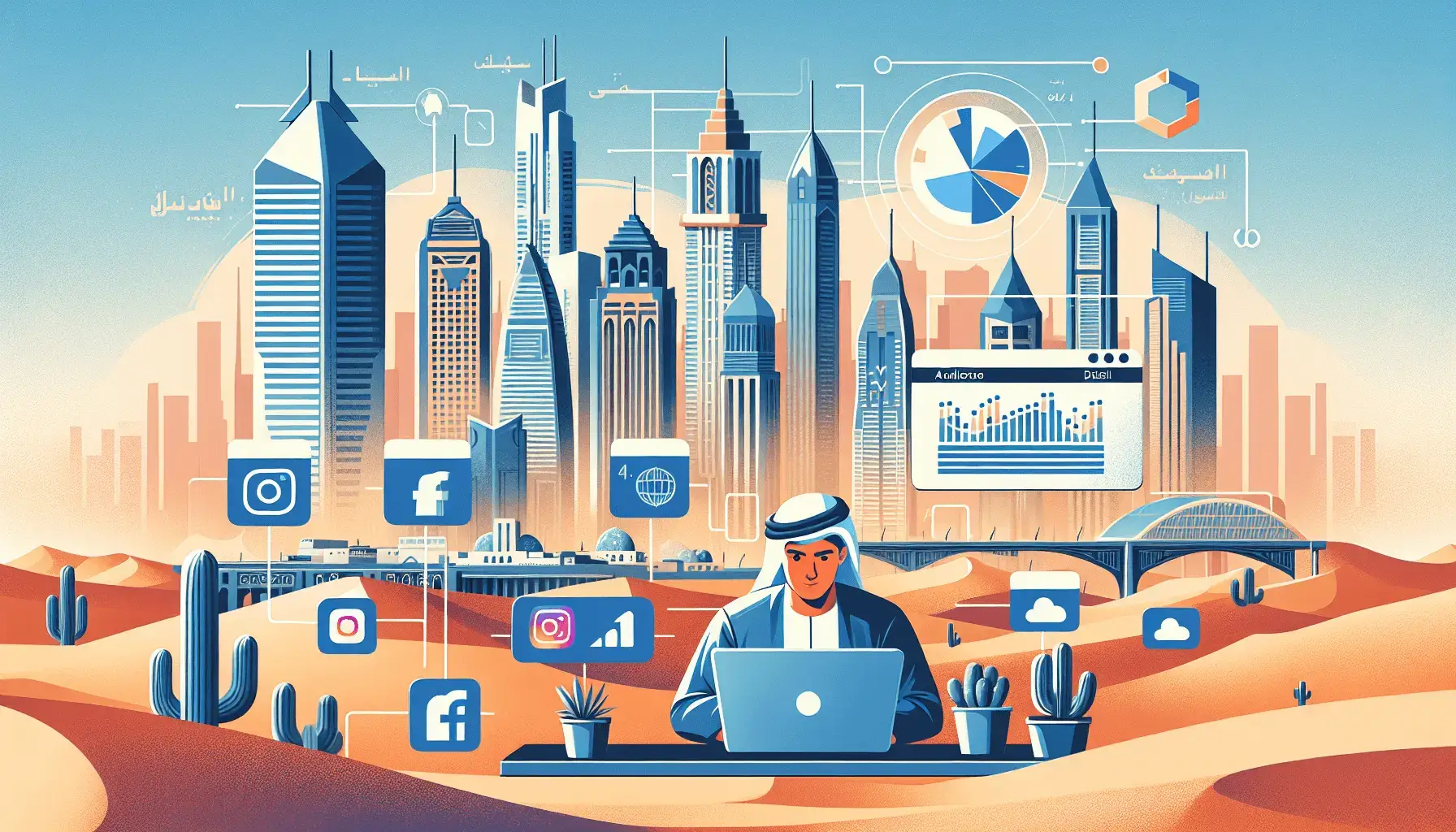 обложка для статьи про Таргетолог в Дубае: Как он помогает бизнесу расти