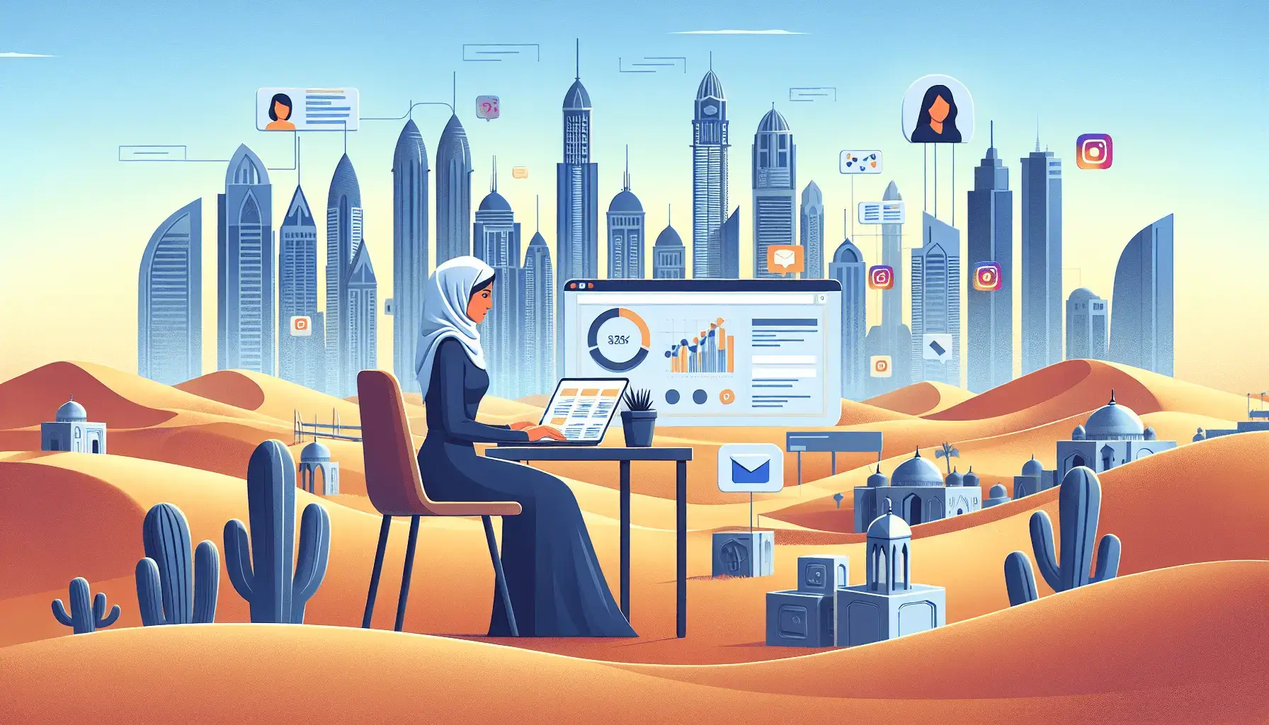 обложка для статьи про SMM для декораторов интерьера в Дубае: стратегии и советы