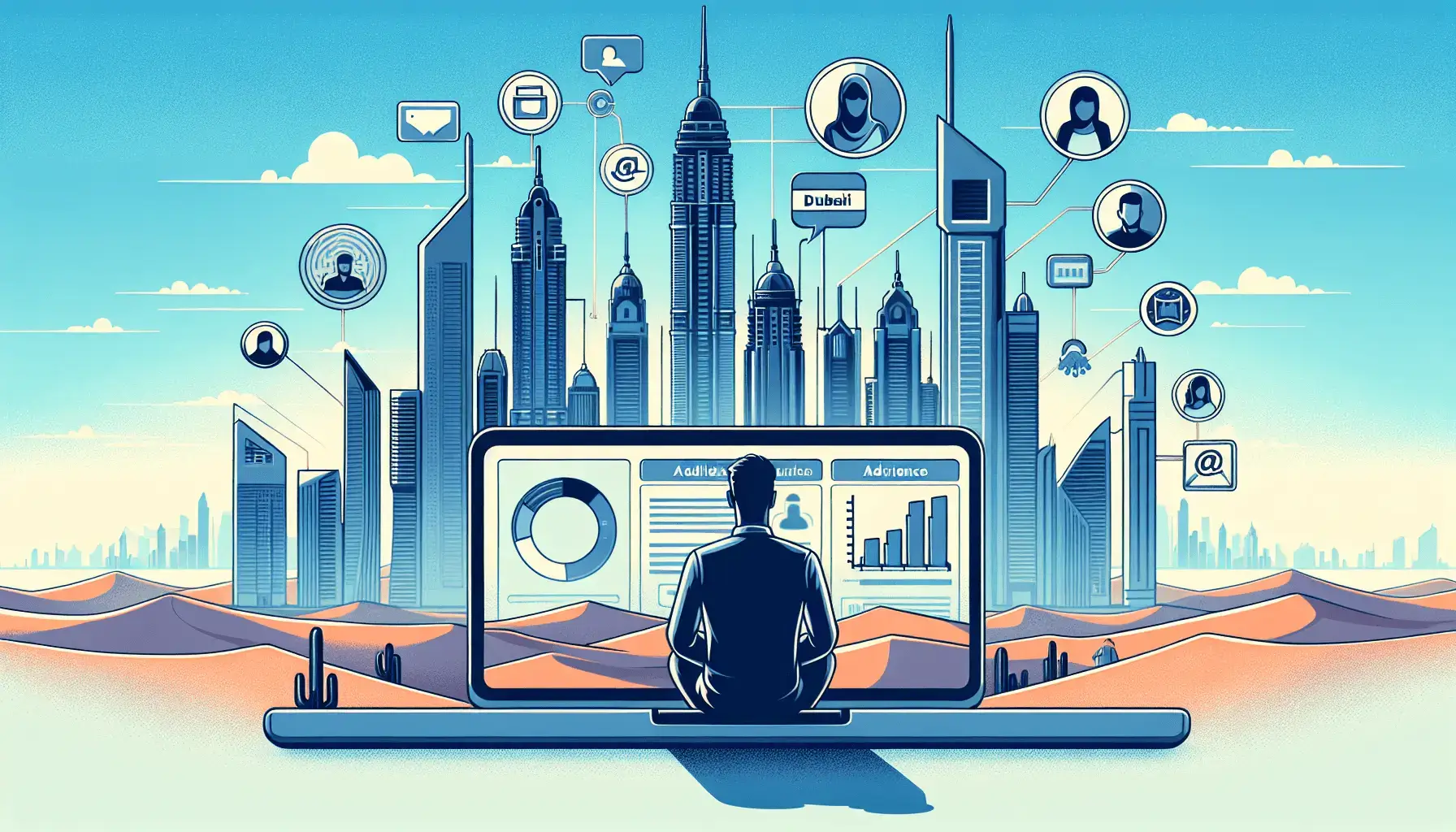 обложка для статьи про SMM для владельцев маркетплейсов в Дубае: стратегии и тактики