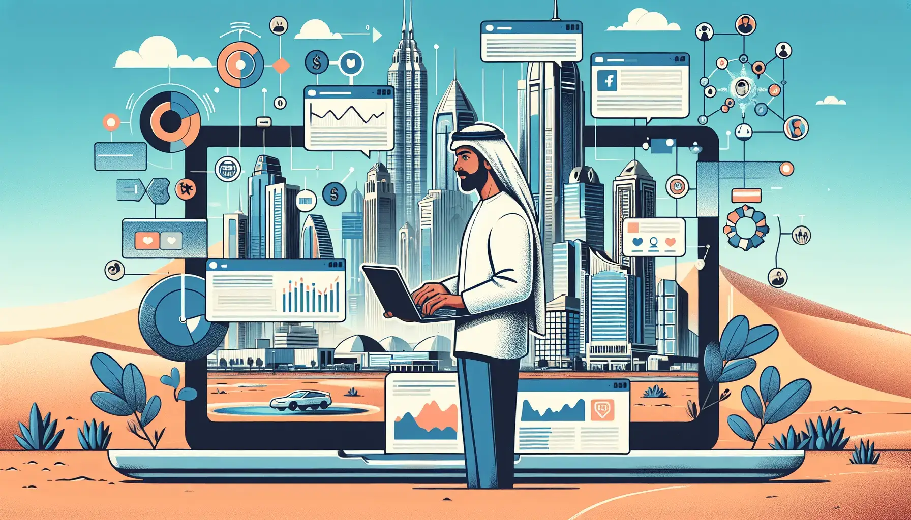 обложка для статьи про Таргетированная реклама в Instagram для дизайнеров интерьера в Дубае