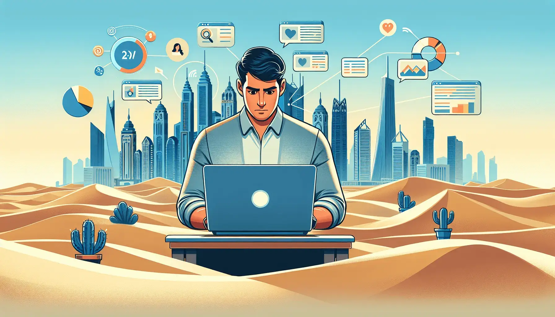 обложка для статьи про SEO в Дубае: Как продвигать бизнес на русском языке