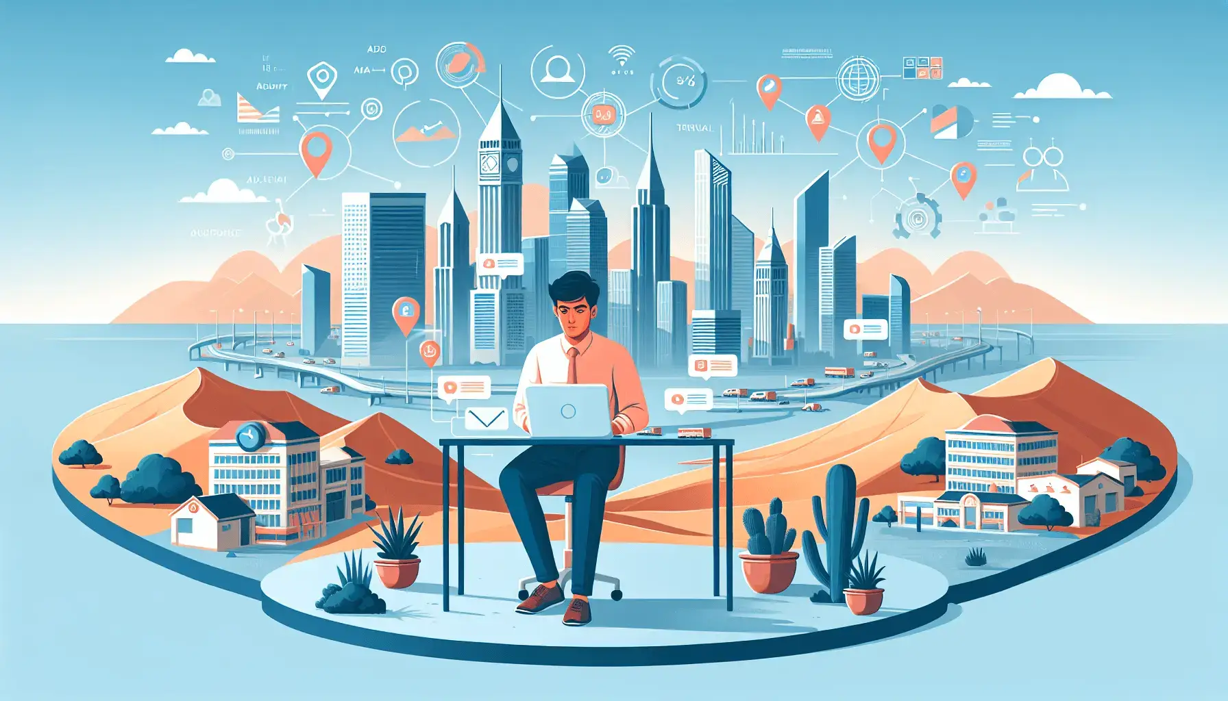 обложка для статьи про Запуск рекламной кампании в Инстаграм в Дубае: пошаговое руководство