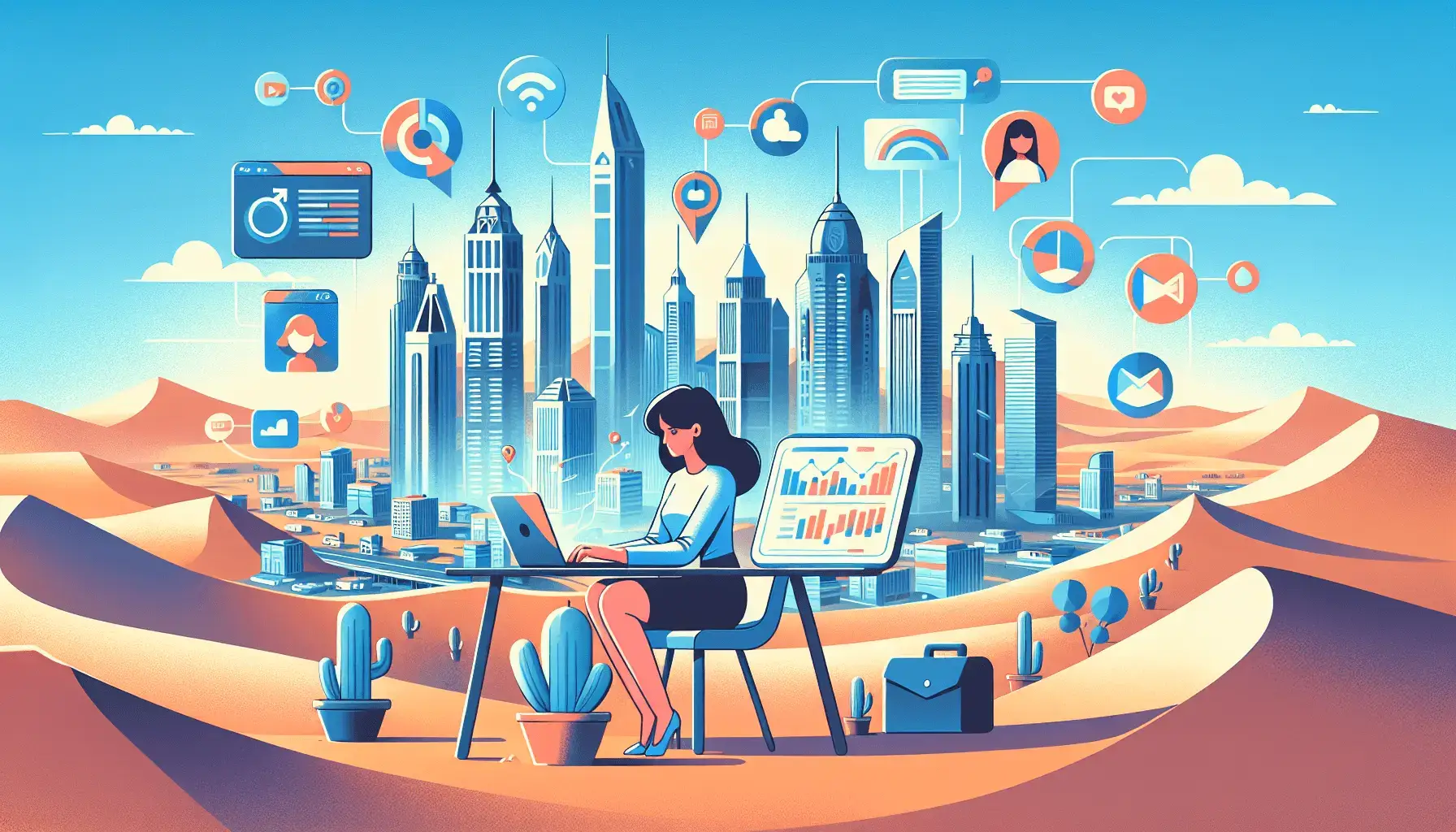 обложка для статьи про Таргетолог для рекламы косметики в Дубае | Блог Vadiimi