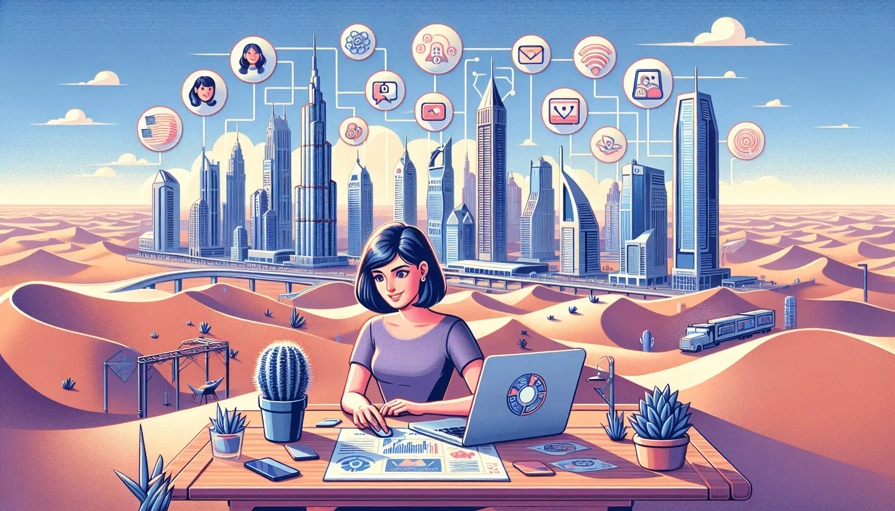 обложка для статьи про Таргетированная реклама в Instagram для мастеров маникюра в Дубае