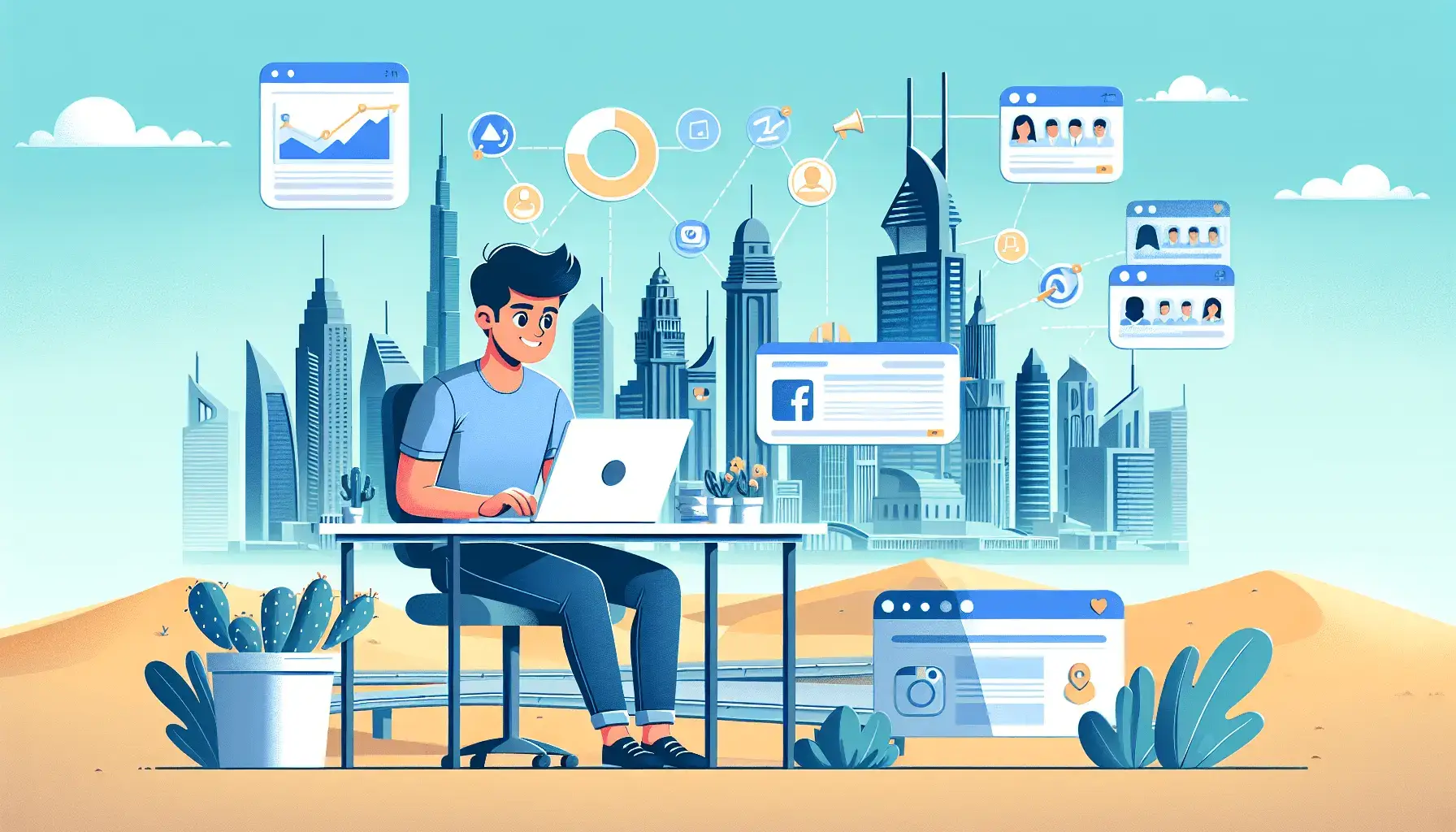 Как запустить эффективные Facebook Ads для детского сада в Дубае 1 обложка для статьи про Как запустить эффективные Facebook Ads для детского сада в Дубае