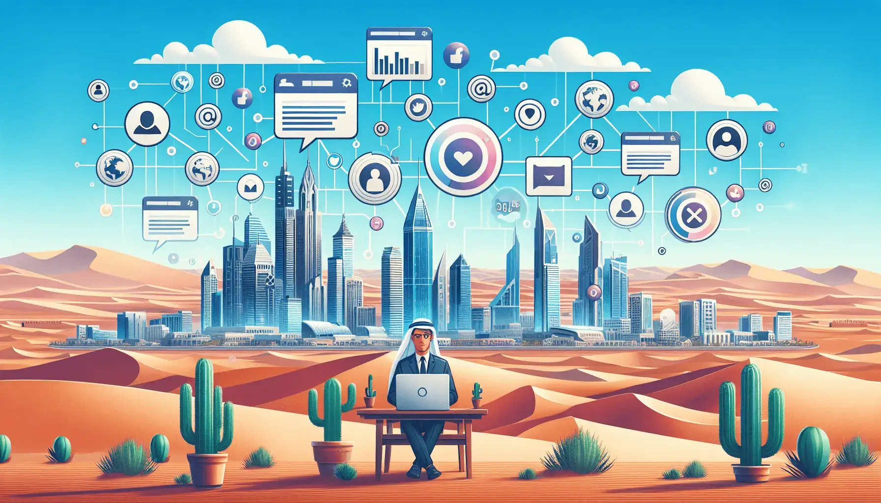 Как успешно продвигать контент с помощью Facebook Ads в Дубае 1 обложка для статьи про Как успешно продвигать контент с помощью Facebook Ads в Дубае