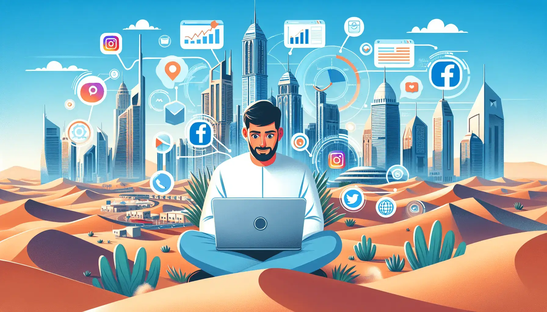 Dubai Ad Campaigns Failing? Expert Tips for UAE Business Success 1 обложка для статьи про Ошибки в таргете: Почему реклама не работает в Дубае?