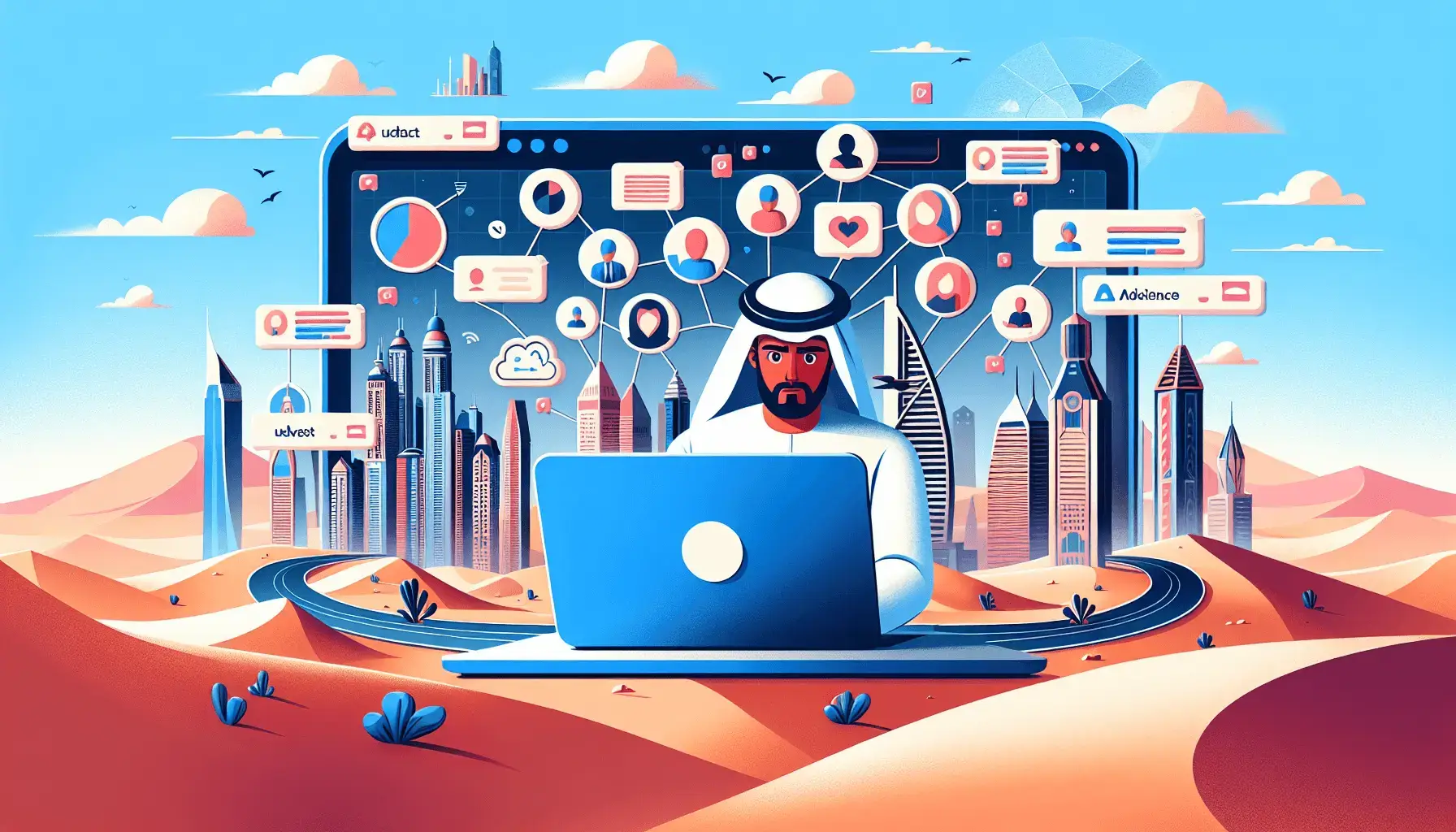 обложка для статьи про Как запустить эффективную рекламную кампанию для кардиолога в Дубае