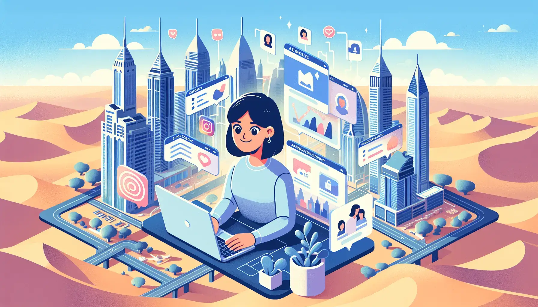 обложка для статьи про Эффективные стратегии рекламы для агентств недвижимости в Дубае