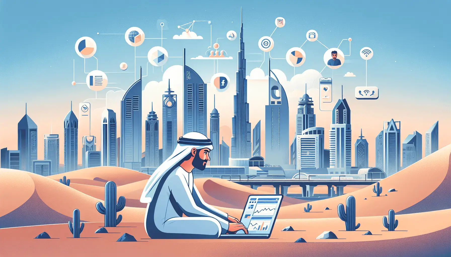 SMM for a Safari Guide in Dubai — Promoting Tours and Attracting Tourists in the UAE 1 обложка для статьи про Эффективные стратегии SMM для гидов по сафари в Дубае