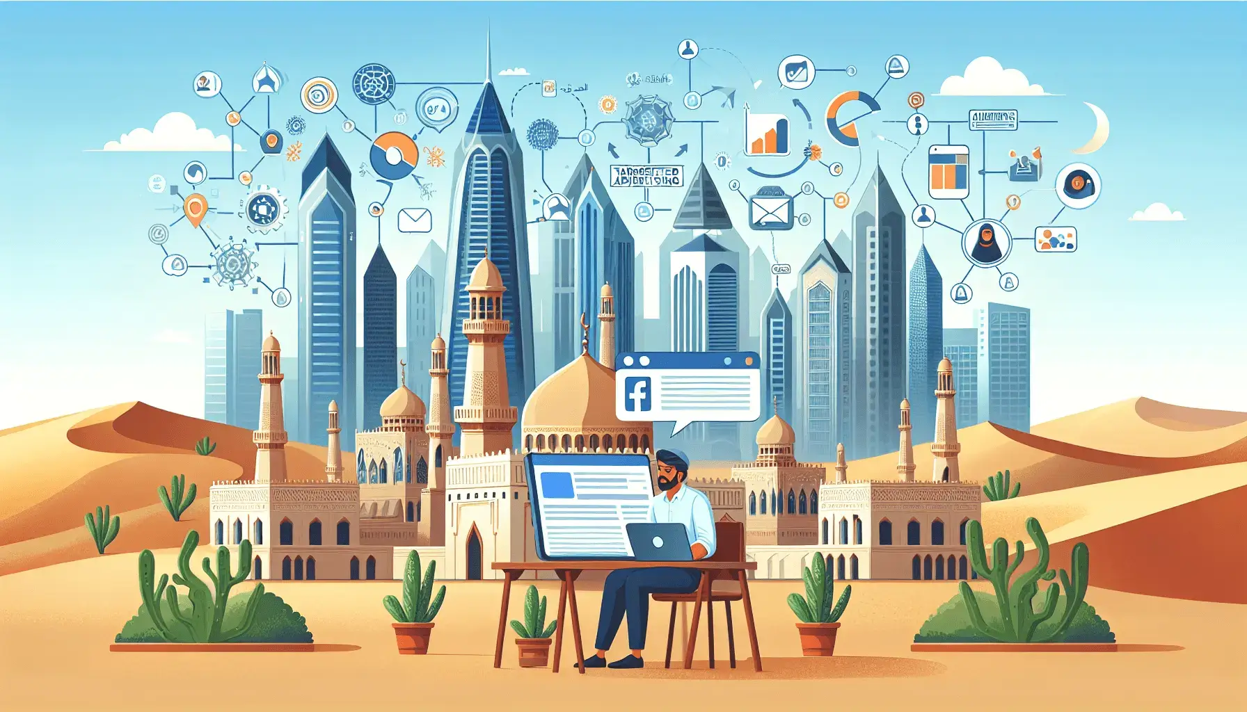 обложка для статьи про SEO или контекстная реклама в Дубае: что выбрать для бизнеса?