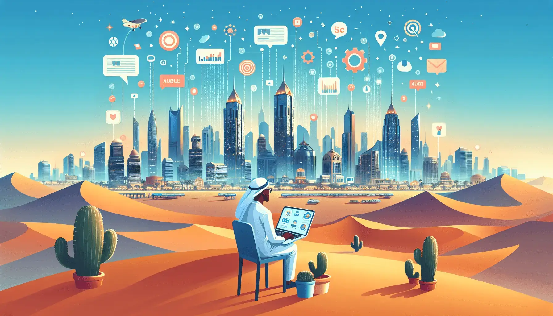 إعادة الاستهداف على فيسبوك في دبي: استراتيجيات جذب العملاء والاحتفاظ بهم في الإمارات 1 обложка для статьи про Ретаргетинг в Фейсбук для возврата клиентов в Дубае