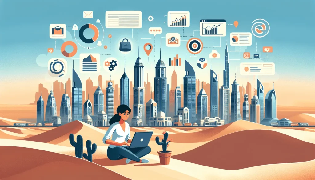 SEO Promotion in Dubai and UAE: Strategy, Local Search and Conversion 9 обложка для статьи про SEO Продвижение в Дубае: Руководство для Малого Бизнеса