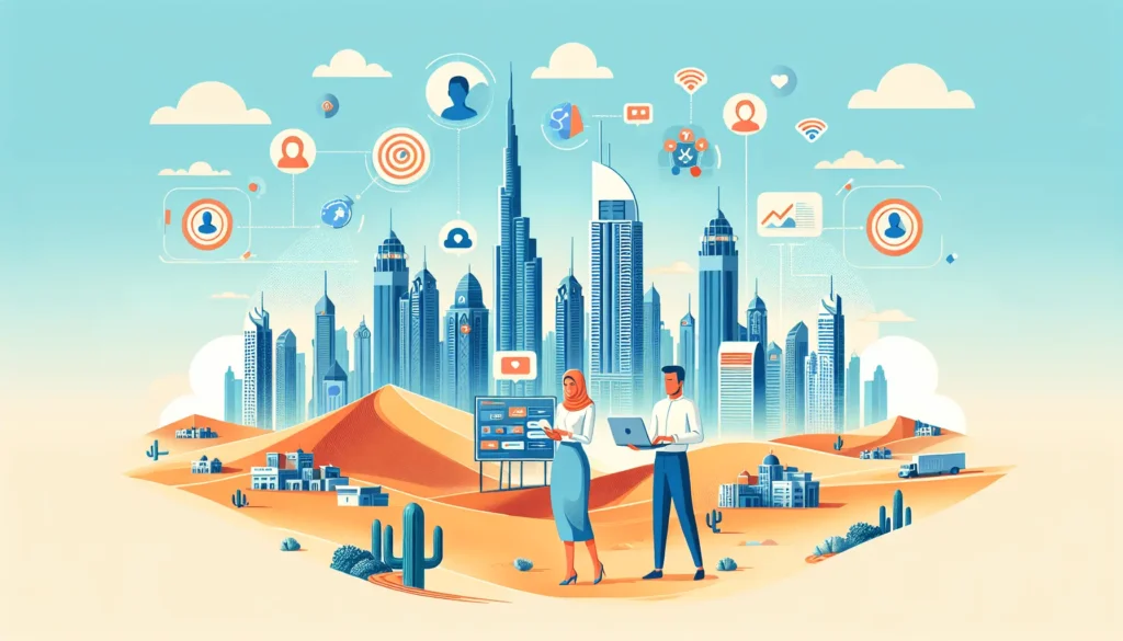 обложка для статьи про SMM для фитнес-тренеров в Дубае: Привлечение клиентов через соцсети