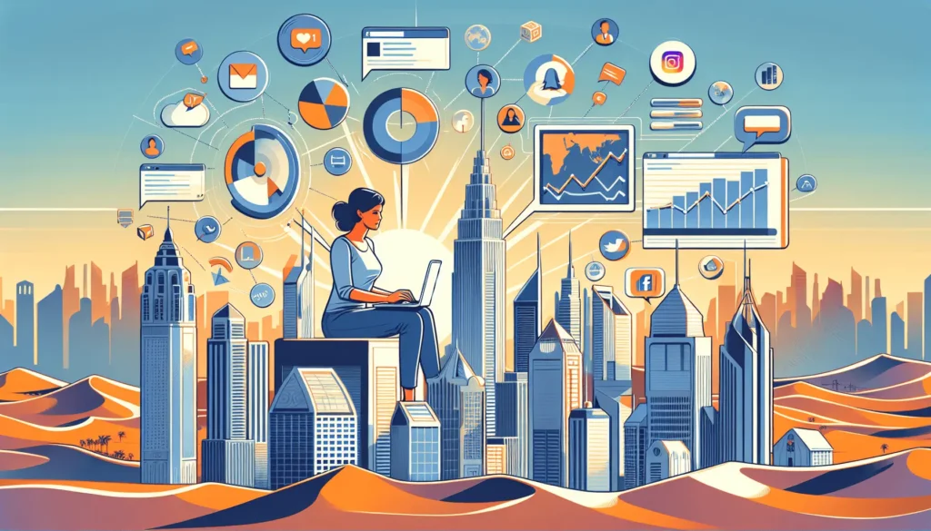 обложка для статьи про Привлечение клиентов в ОАЭ: Стратегии для малого бизнеса