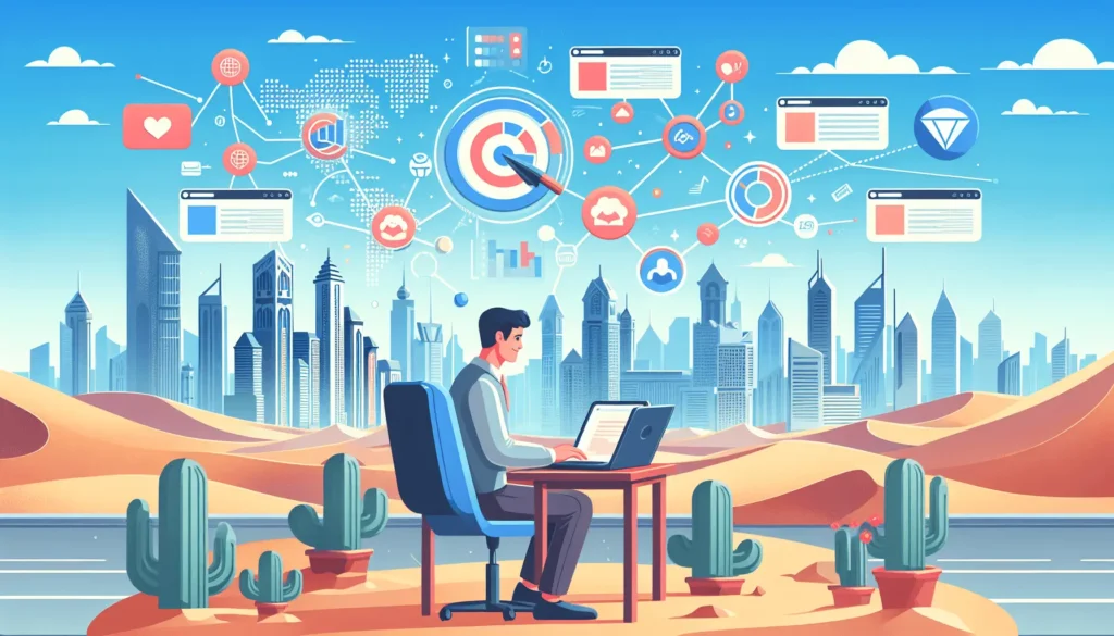 обложка для статьи про Как сделать рекламу, которая продает в Дубае: советы и примеры