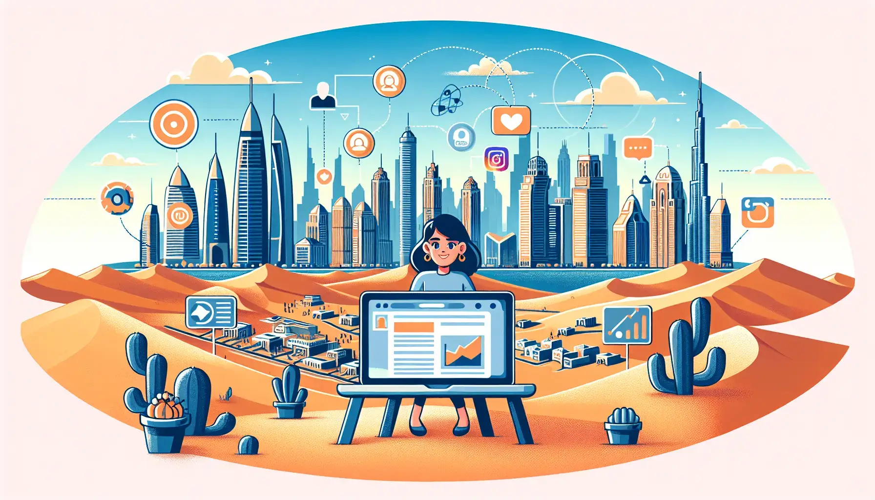 обложка для статьи про Как SMM менеджер по аренде авто в Дубае поможет вашему бизнесу