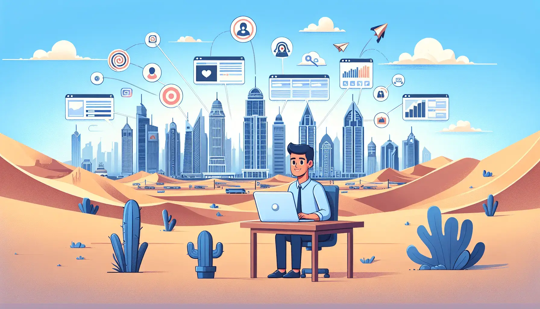 обложка для статьи про Как автоматизация воронки повышает маркетинговую эффективность в Дубае