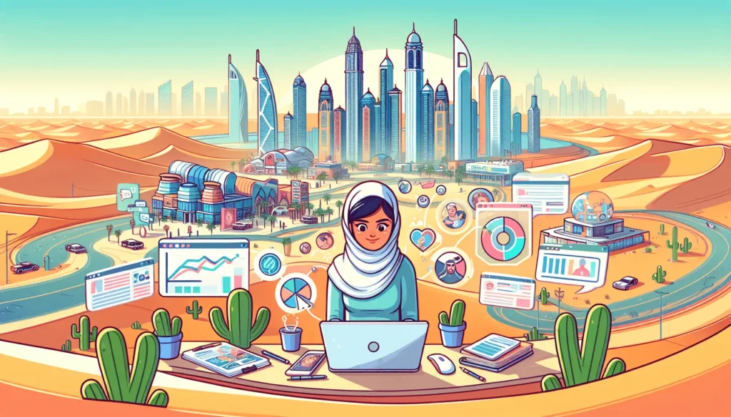 обложка для статьи про Привлечение клиентов в Дубай: Успех в конкурентной среде