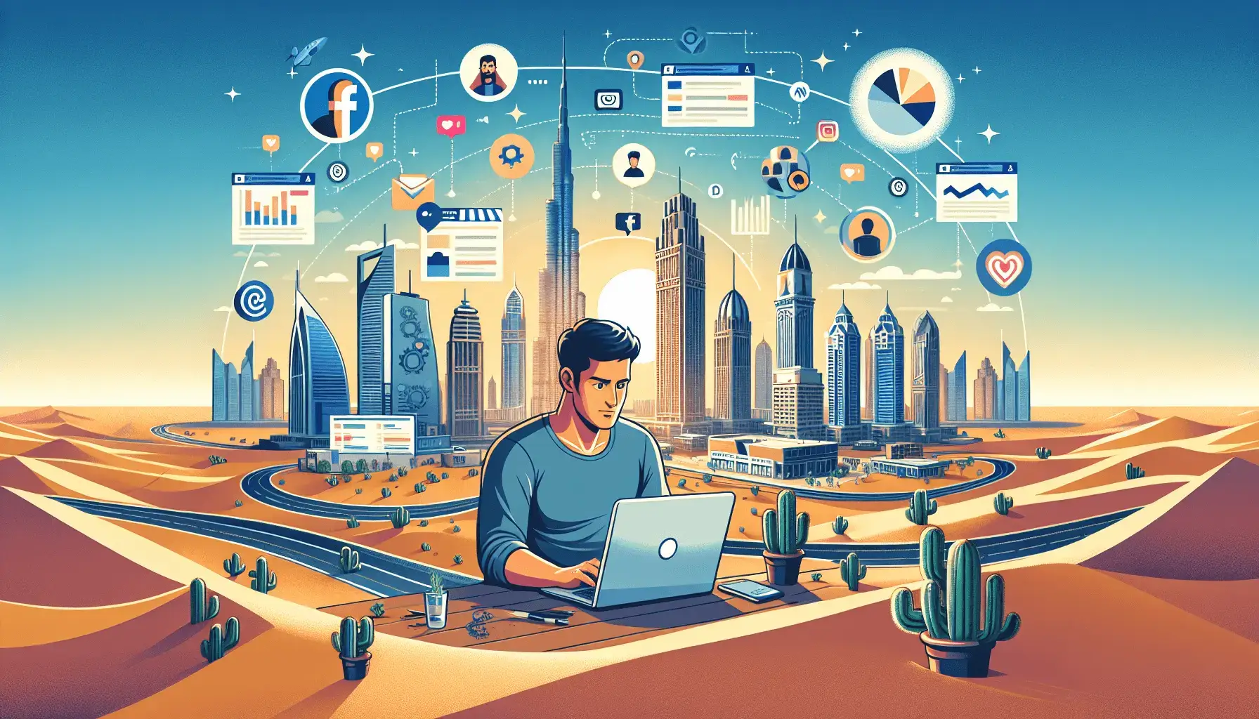 Таргетированная реклама для косметолога в Дубае: как привлекать клиентов в ОАЭ 1 обложка для статьи про