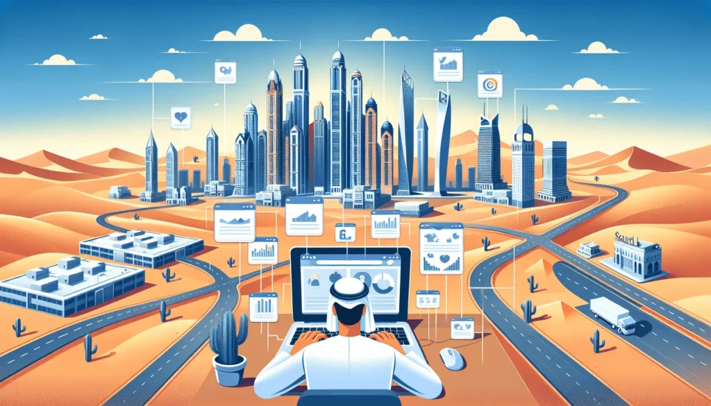 обложка для статьи про Настройка таргетированной рекламы для малых бизнесов в Дубае