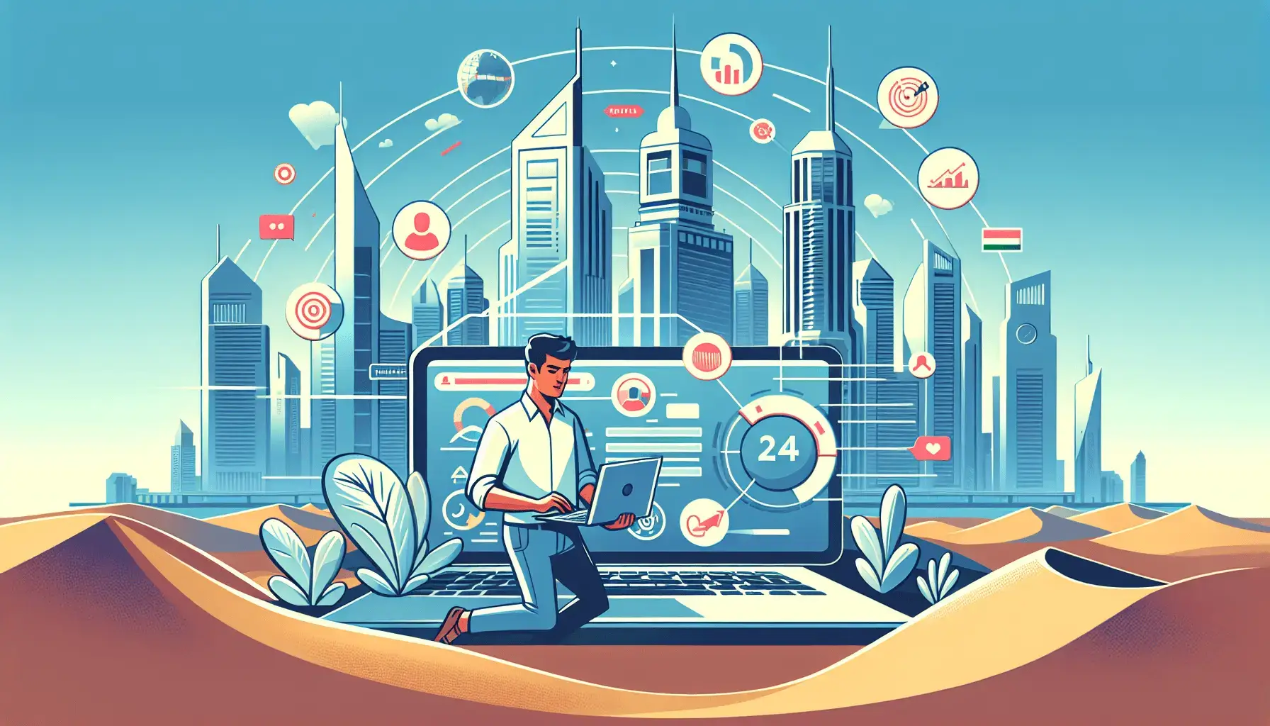 Targeting for Business in the UAE and Dubai 1 обложка для статьи про Русскоязычный таргетолог в Дубае: Успех в рекламе для русских