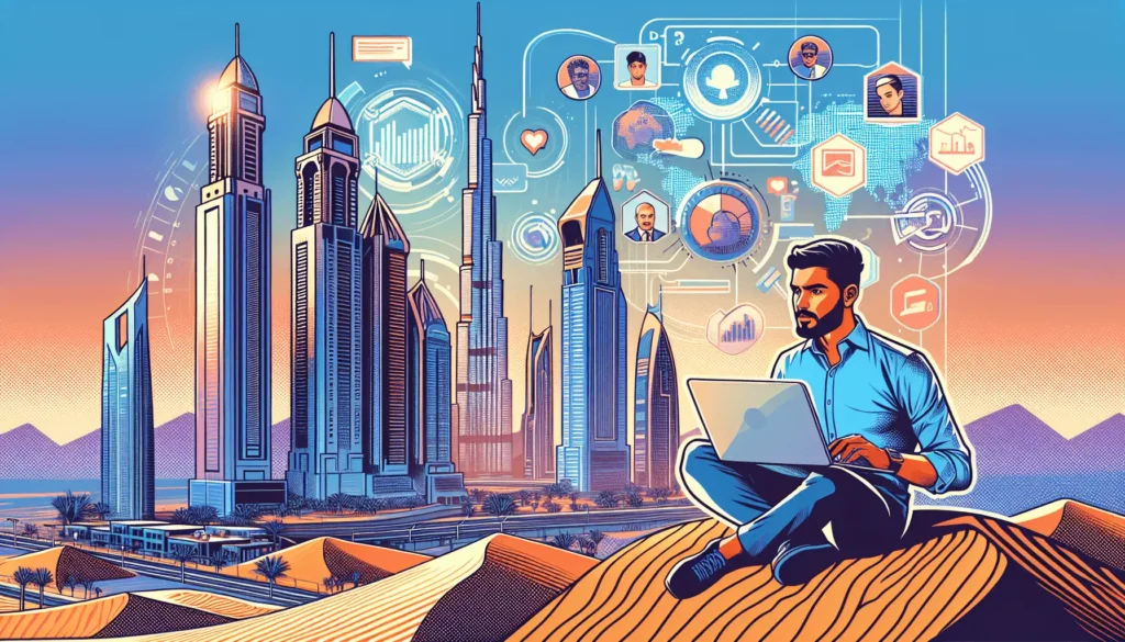 обложка для статьи про Онлайн реклама в Дубае: Возможности для малого бизнеса