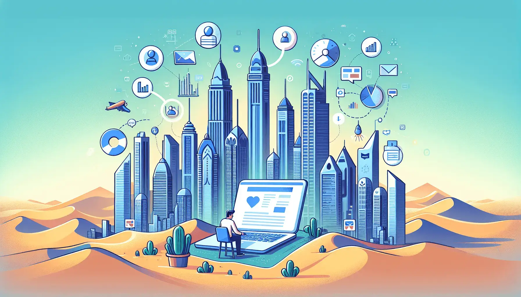 обложка для статьи про Таргетированная реклама в Instagram для SEO-специалистов в Дубае